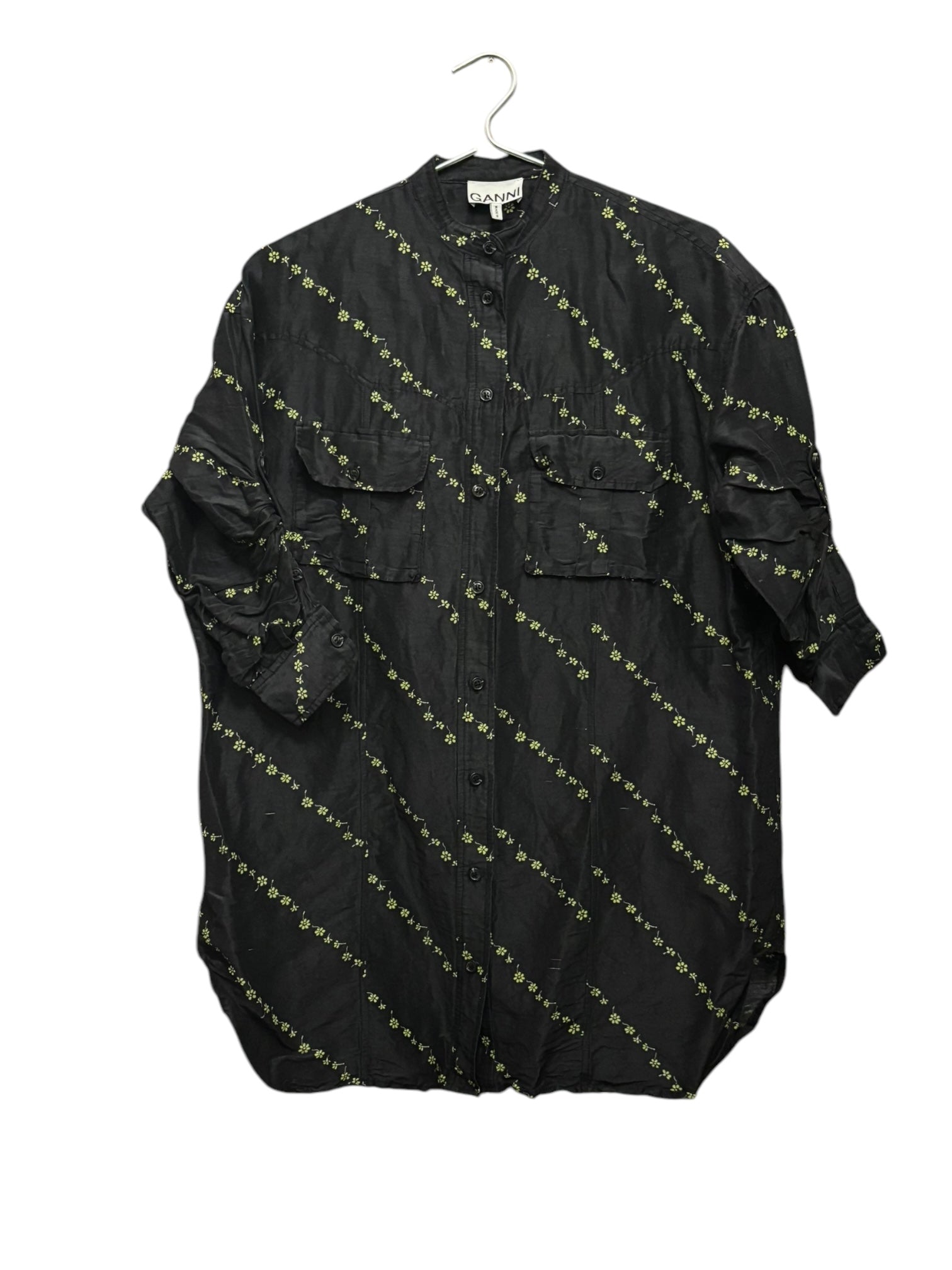chinese dress ladies Linen blend printed shirt – Scotch & Soda Amsterdam