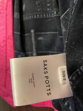 Load image into Gallery viewer, Saks Potts cropped croc jakki (M)