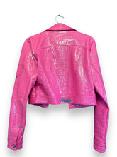 Load image into Gallery viewer, Saks Potts cropped croc jakki (M)