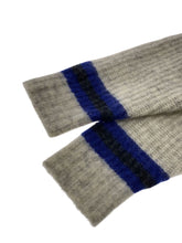 Load image into Gallery viewer, Stüssy mohair tennis prjónapeysa (S)
