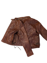 Load image into Gallery viewer, Ralph Lauren Polo leður jakki (S)
