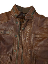 Load image into Gallery viewer, Ralph Lauren Polo leður jakki (S)
