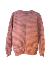 Load image into Gallery viewer, Bahns bleik alpaca merino peysa (M)
