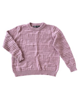 Load image into Gallery viewer, Bahns bleik alpaca merino peysa (M)
