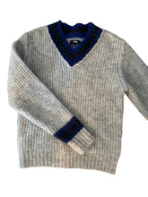 Load image into Gallery viewer, Stüssy mohair tennis prjónapeysa (S)
