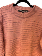 Load image into Gallery viewer, Bahns bleik alpaca merino peysa (M)

