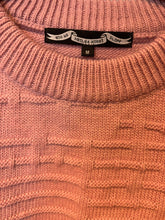 Load image into Gallery viewer, Bahns bleik alpaca merino peysa (M)
