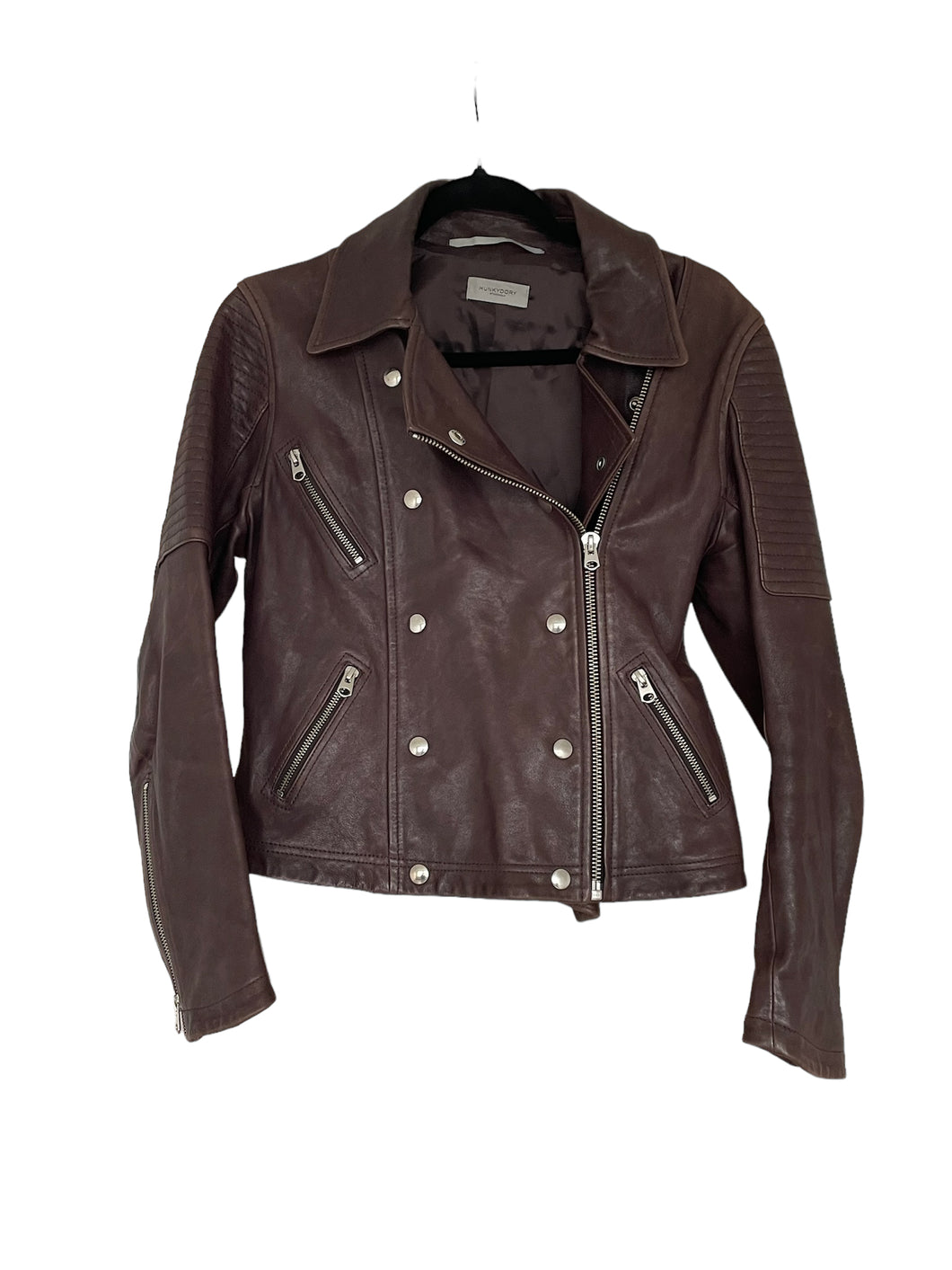 Hunkydory lamb leather jacket