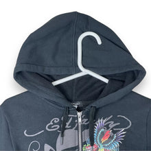 Load image into Gallery viewer, Ed Hardy vintage cropped hoodie (XS)
