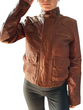 Load image into Gallery viewer, Ralph Lauren Polo leður jakki (S)
