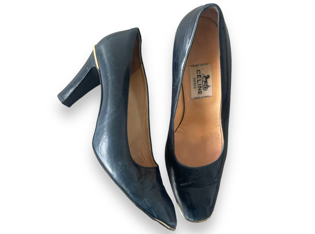 CELINE Leather Heels (37)