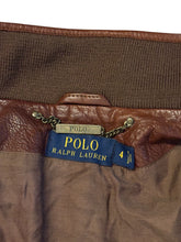 Load image into Gallery viewer, Ralph Lauren Polo leður jakki (S)

