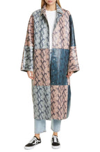 Load image into Gallery viewer, Stand Studio snake leather coat
