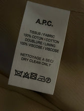 Load image into Gallery viewer, A.P.C. trench coat (42)
