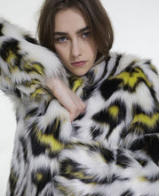 Load image into Gallery viewer, The Kooples printed faux fur (XS)
