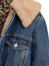 Load image into Gallery viewer, Ganni Teddy Denim Oversized Jacket (L)
