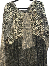 Load image into Gallery viewer, Aftur leopard kjóll (S/M)
