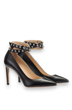 Load image into Gallery viewer, Hugo Boss Studded Ankle Strap Pumps (38.5)
